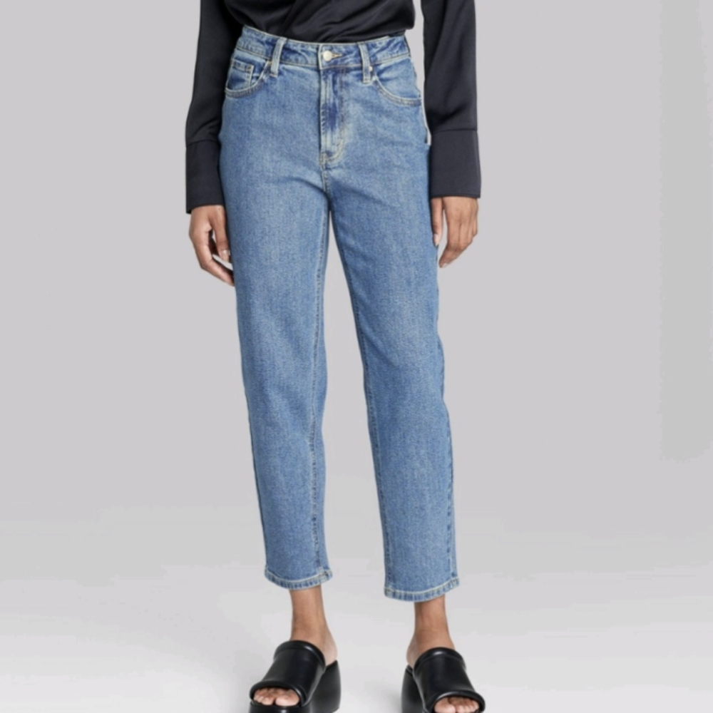 NWT Wild Fable Super-High Rise Tapered Jeans